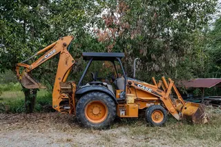 Case excavator (representative photograph)