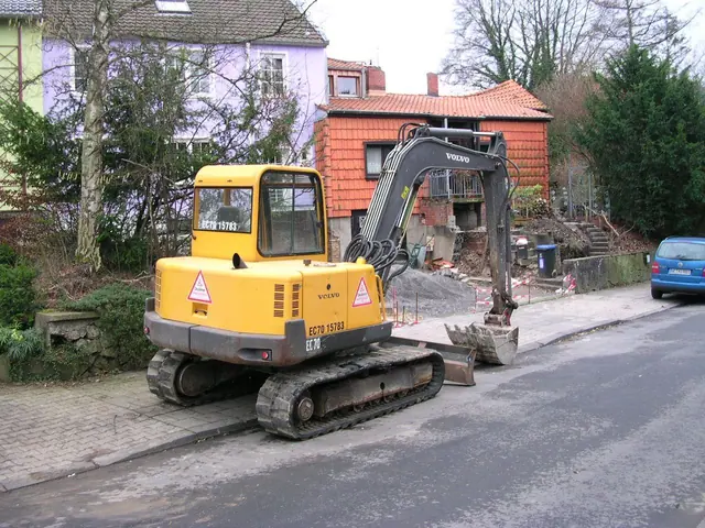 VOLVO excavator (representative photograph)