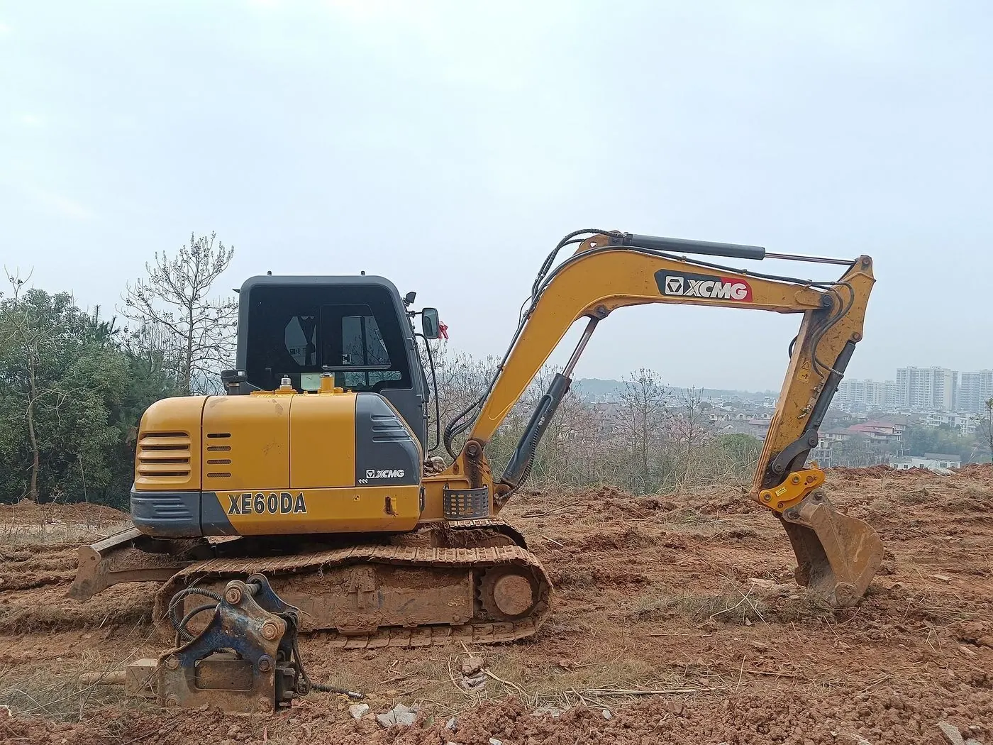 XCMG machine at work (representative photograph)