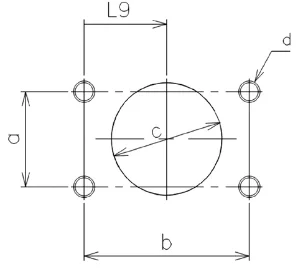 Pump port layout - suction port